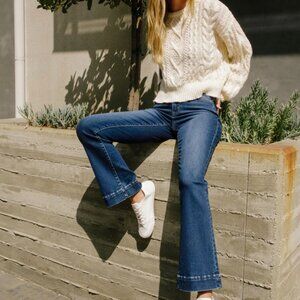 Flying Monkey dark denim boot cut jeans